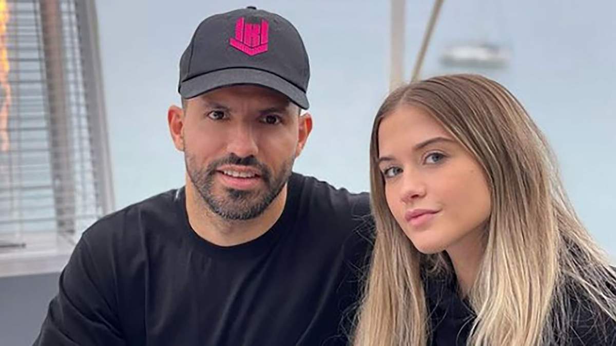Kun Agüero y Sofía Calzetti. Fuente: (Instagram)
