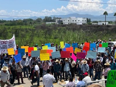 Zapotecos presionan al Poder Judicial por caso de mineras en San Pedro Quiatoni