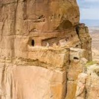 La iglesia secreta en las montañas y a 2500 metros