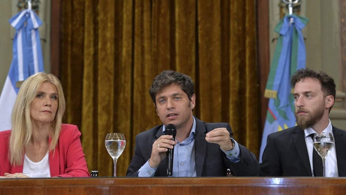 Axel Kicillof, gobernador de la provincia de Buenos Aires. Fuente: (Twitter)