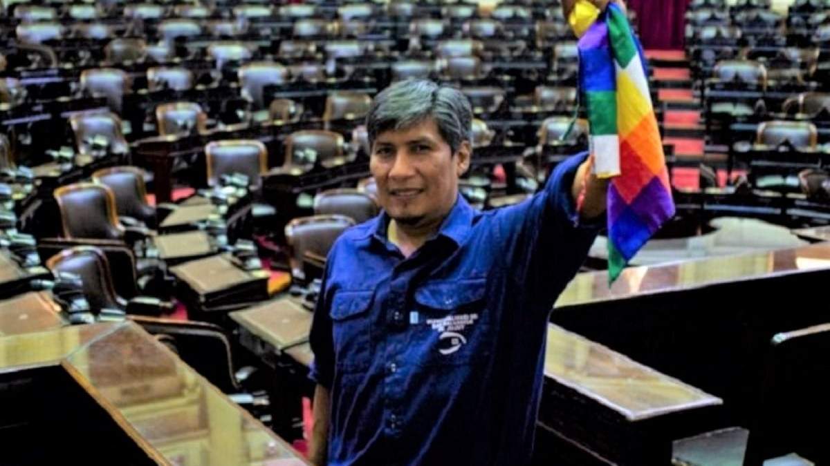 Alejandro Vilca, diputado nacional por el Frente de Izquierda. Fuente: (FIT)
