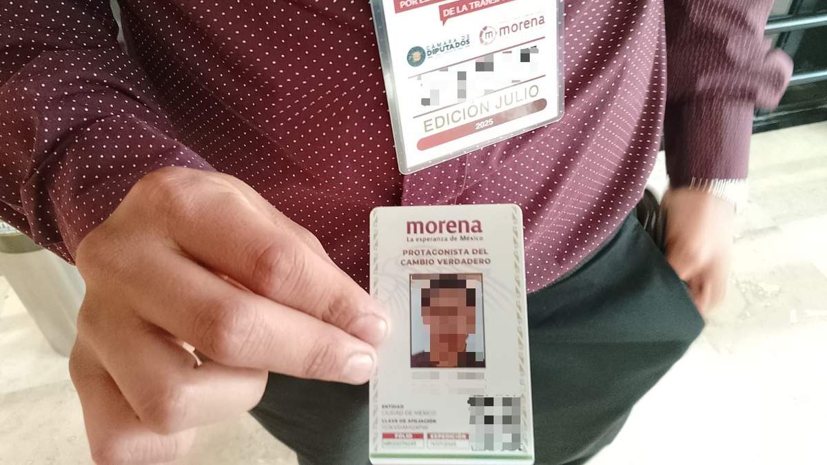 Morena. Uso de la Cámara de Diputados como centro de afiliación de jóvenes.