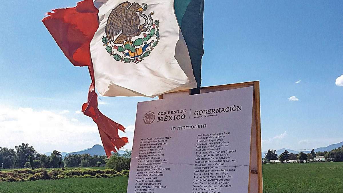 Memorial en Tlahuelilpan
