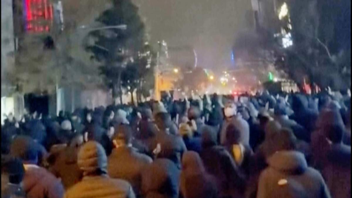 Manifestación en Irán