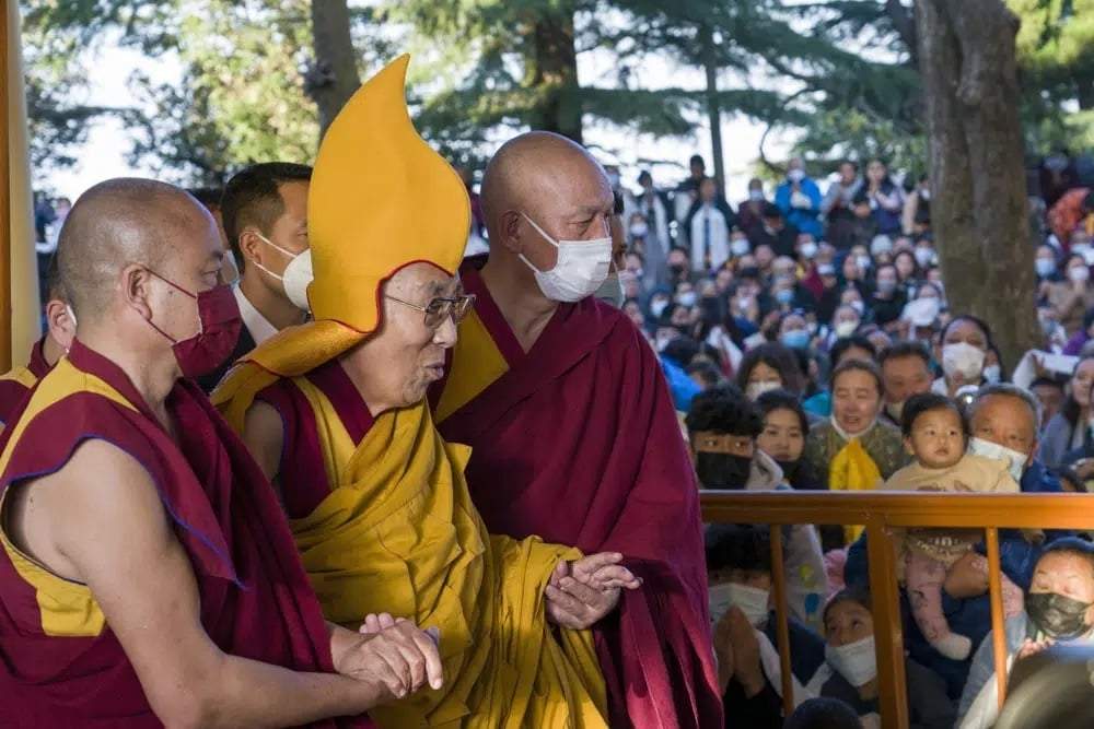 El Dalai Lama en Dharamshala, India, el 7 de marzo de 2023