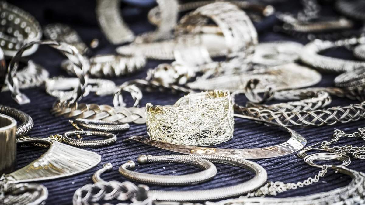 Joyas de plata. Fuente: (X)