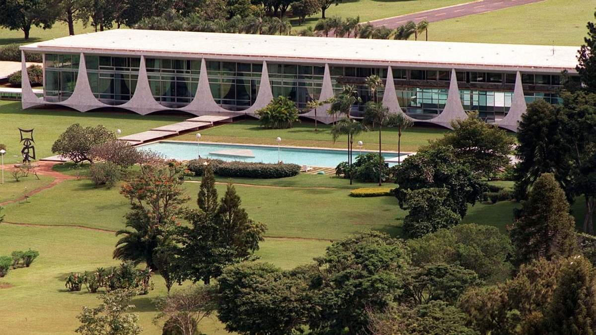 Palacio da Alvorada. Fuente: (Twitter)