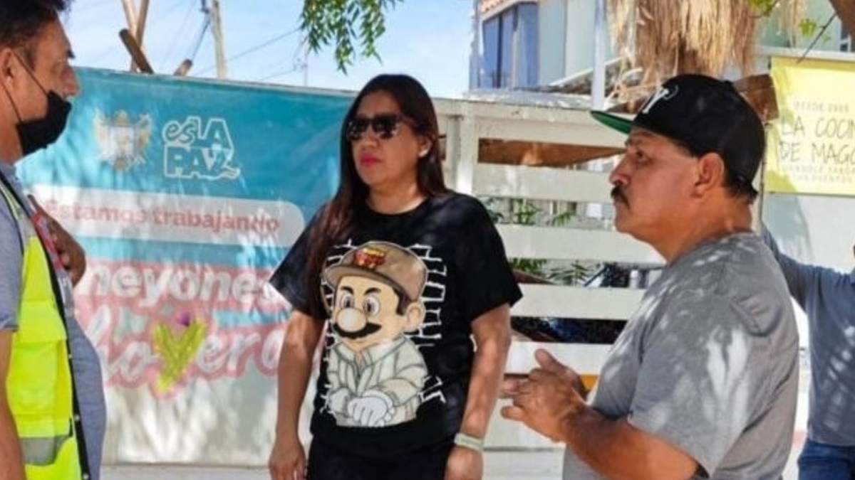 La regidora del Ayuntamiento de La Paz es militante del Partido Verde Ecologista de México (PVEM).