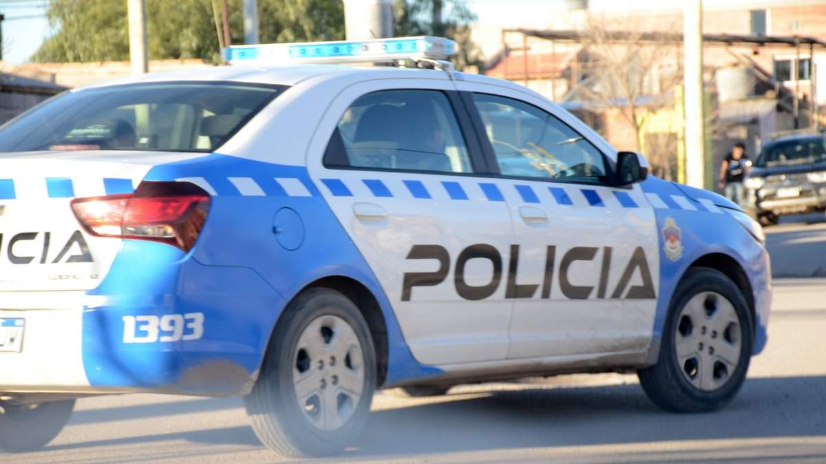 Policía de Neuquén. Fuente: (Twitter)