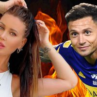 Pareja candente: la apasionada fotografía de Natalie Weber y Mauro Zárate que incendió la web