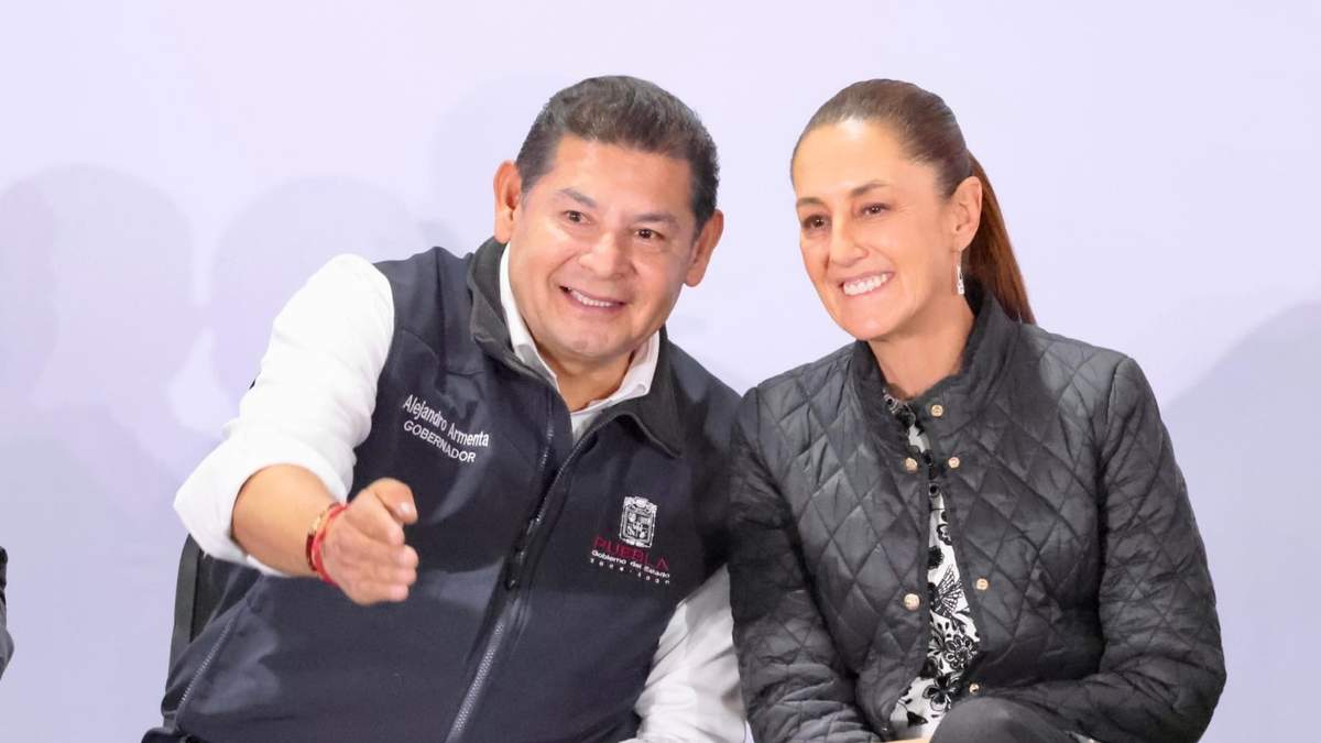 Entendemos lo que son las manifestaciones: Armenta minimiza abucheos en su contra