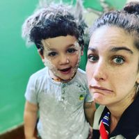 Con las manos en la masa: Juana Repetto y una receta imperdible con la ayuda de su hijo Toribio