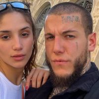 Alex Caniggia y Melody Luz mostraron la carita de su bebé
