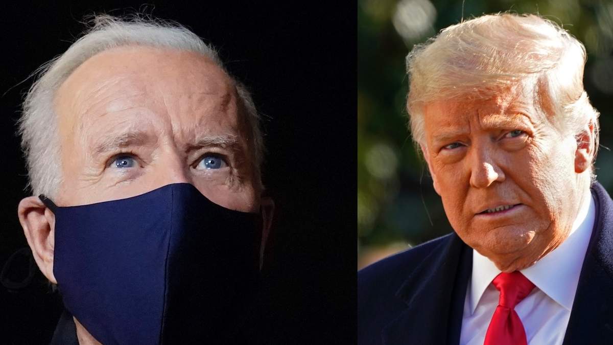 Biden y Trump