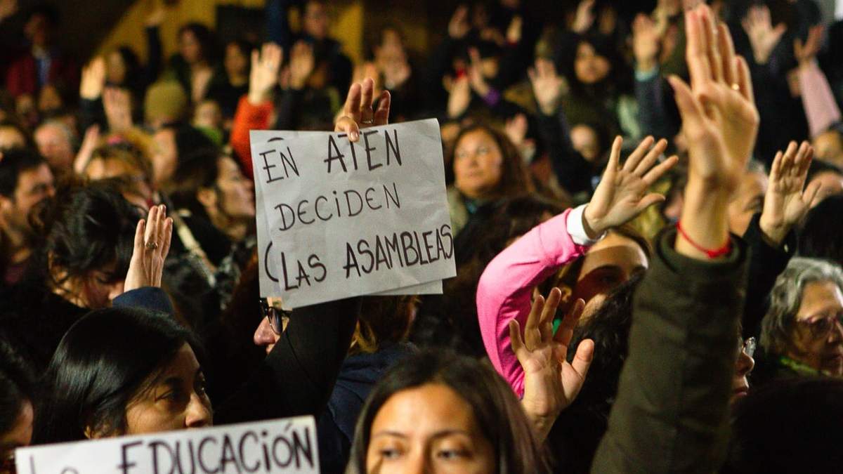 La asamblea de ATEN se realizará en la EPET 8. Fuente: (Emiliano Ortiz)