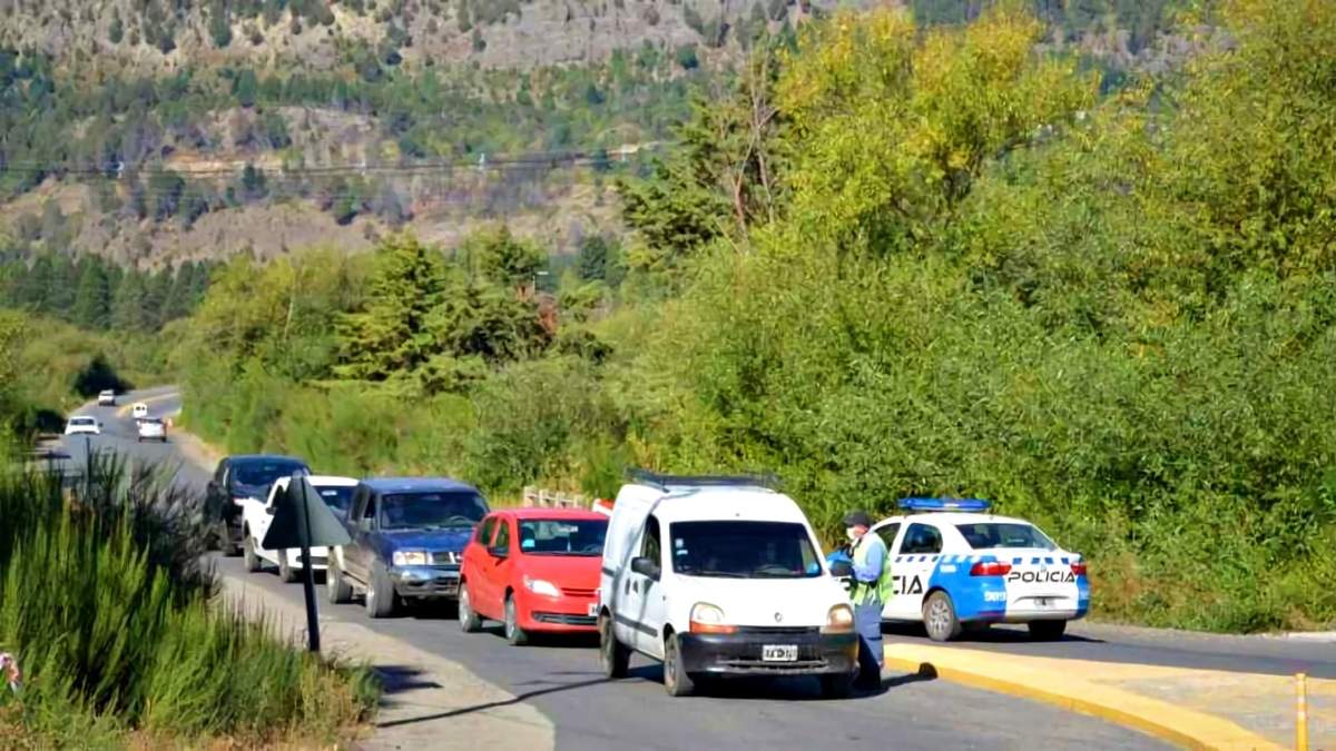 Controles en Neuquén. Fuente: (Instagram)