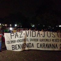 Llega a México Caravana por la Paz procedente de Honduras