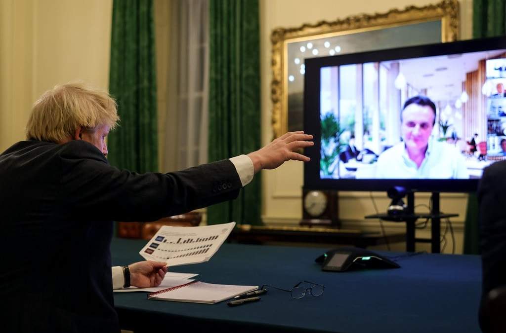 El primer ministro de Reino Unido, Boris Johnson