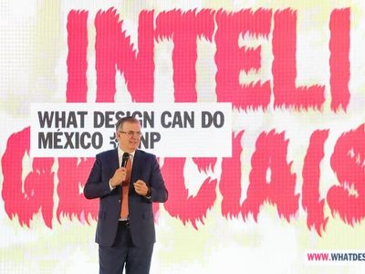 Ebrard y diálogos sobre IA, arquitectura y sostenibilidad en inauguración del Abierto de Diseño CDMX