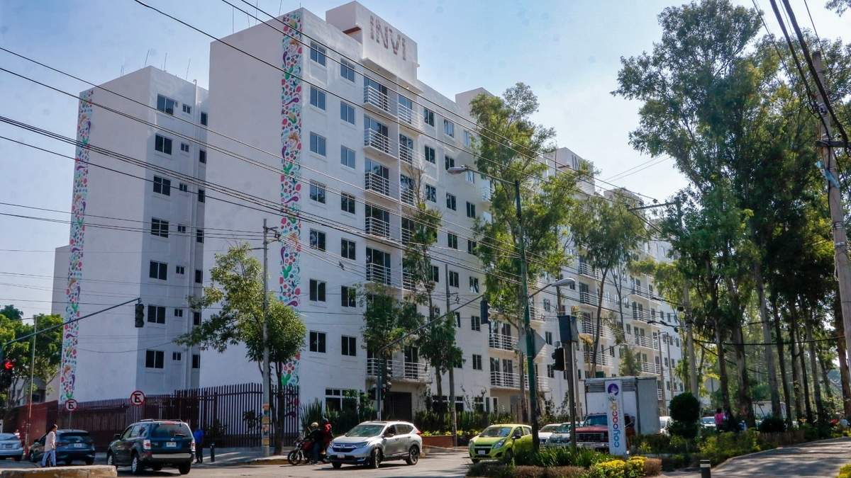 El conjunto habitacional entregado en Coapa