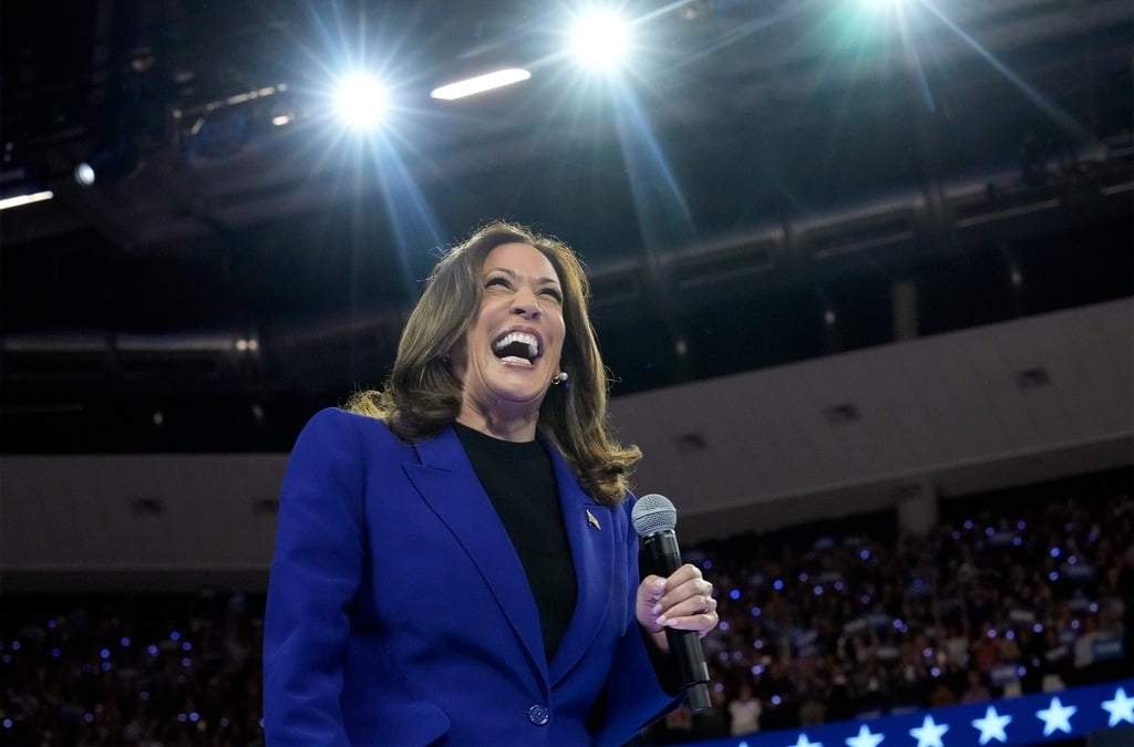 Kamala Harris en el día 2 de la Convención demócrata