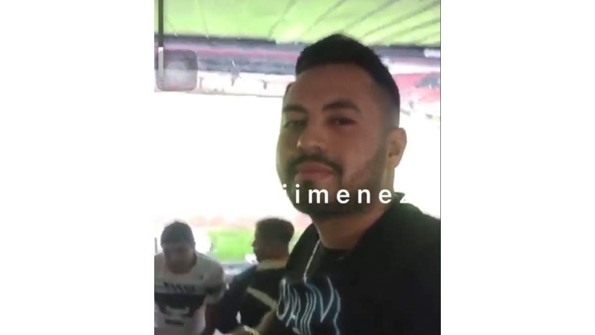 Diego "N", identificado por meter una pistola al estadio Azteca