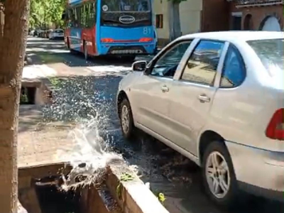 La pérdida de agua que vuelve a aparecer y preocupa a los vecinos de Ciudad