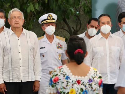 AMLO pide perdón al pueblo maya por cinco siglos de agravios