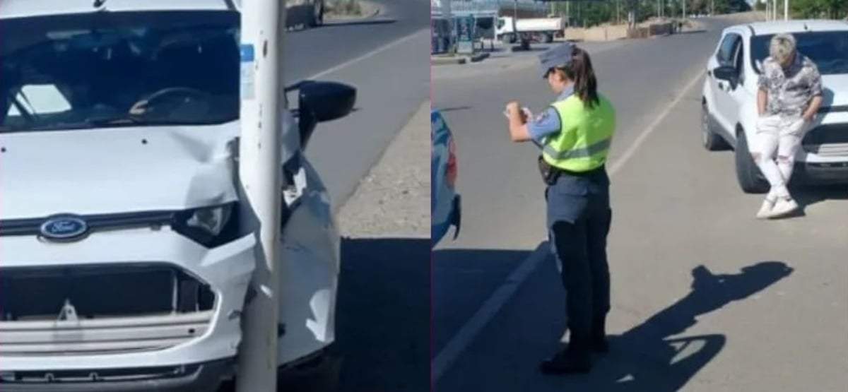 El siniestro vial se registró cerca de las 9 horas de este 25 de diciembre. Fuente: (Facebook)