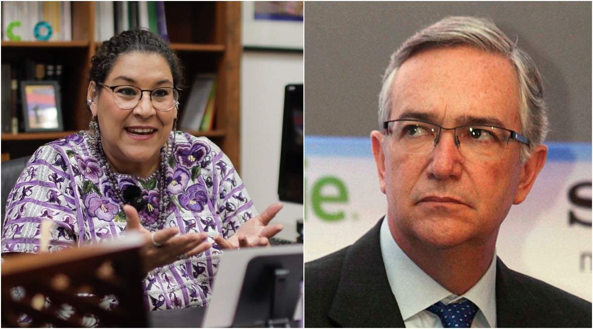 La ministra Lenia Batres. Cerco a Salinas desde la Corte