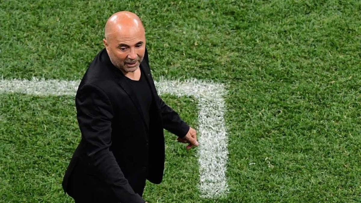 Jorge Sampaoli. Fuente: (Twitter).