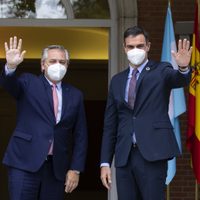 Diplomacia económica: Alberto Fernández recibe a Pedro Sánchez en la Casa Rosada