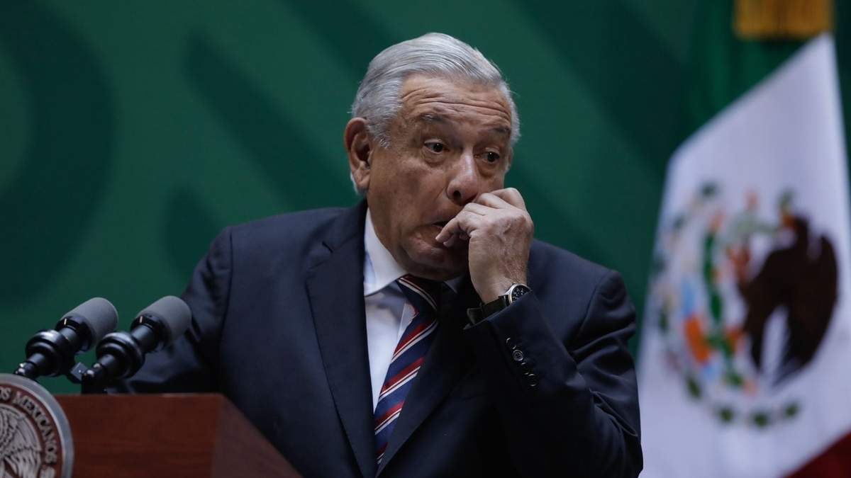 El presidente durante la conferencia
