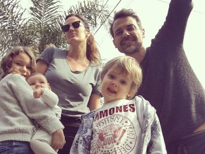 "Un gran gasta energía de niños": la estrategia de Pedro Alfonso para divertir a Olivia y Baltazar