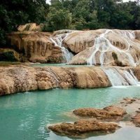 Se 'secan” las cascadas de Agua Azul; autoridades indagan causas del fenómeno