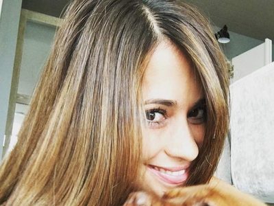 ¡Explota todo! Antonela Roccuzzo en una ajustada camiseta que ¡no es del Barça!