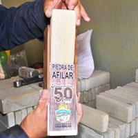 Neuquén consolida la producción de la piedra de afilar