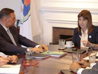 Nicolini se reunión con Bullrich para avanzar con los trabajos en materia de Seguridad