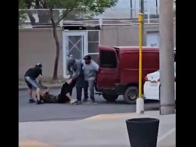 Indignante: entre tres le dieron una feroz paliza en la vía pública a un hombre y nadie llamó a la Policía