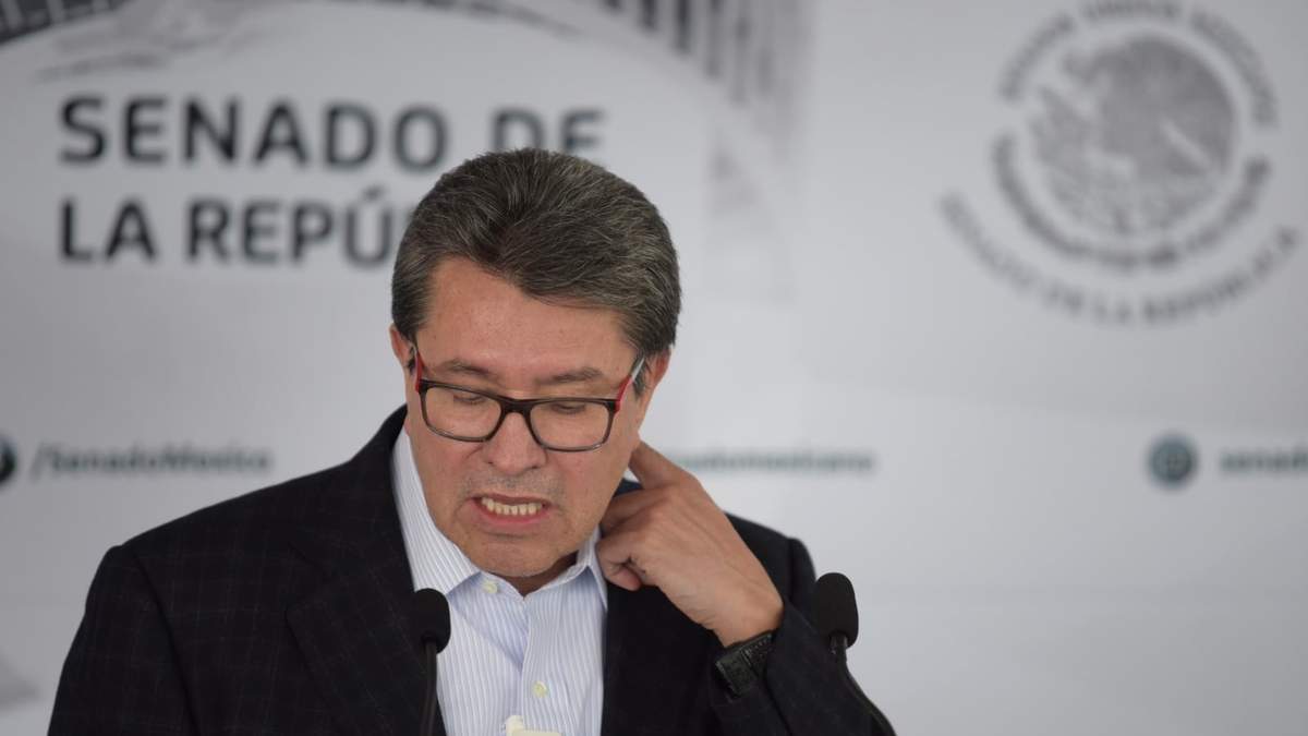 El senador Ricardo Monreal