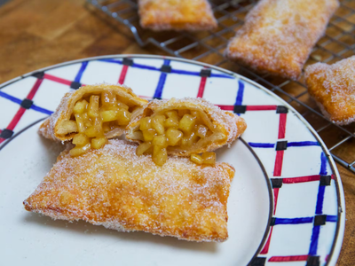 Bocaditos de manzana extra crujientes y azucarados: poné la pava y acompañá el mate con esta tentadora receta