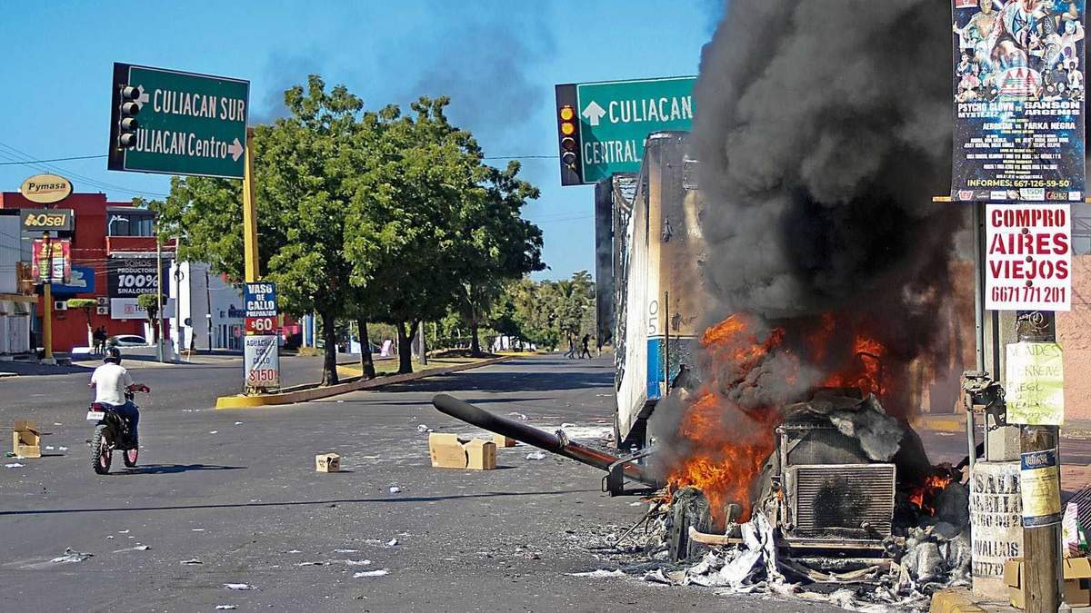 Reacción del Cártel de Sinaloa tras la captura de Ovidio Guzmán
