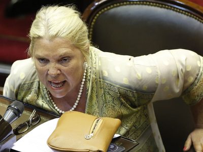 Elisa Carrió: "Cristina odia a la Ciudad, y Alberto no tiene peso, ni valor, ni coraje"