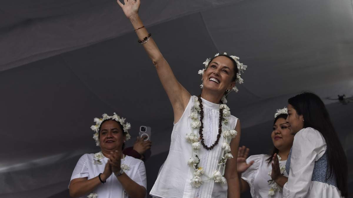 Acto se Sheinbaum en Veracruz