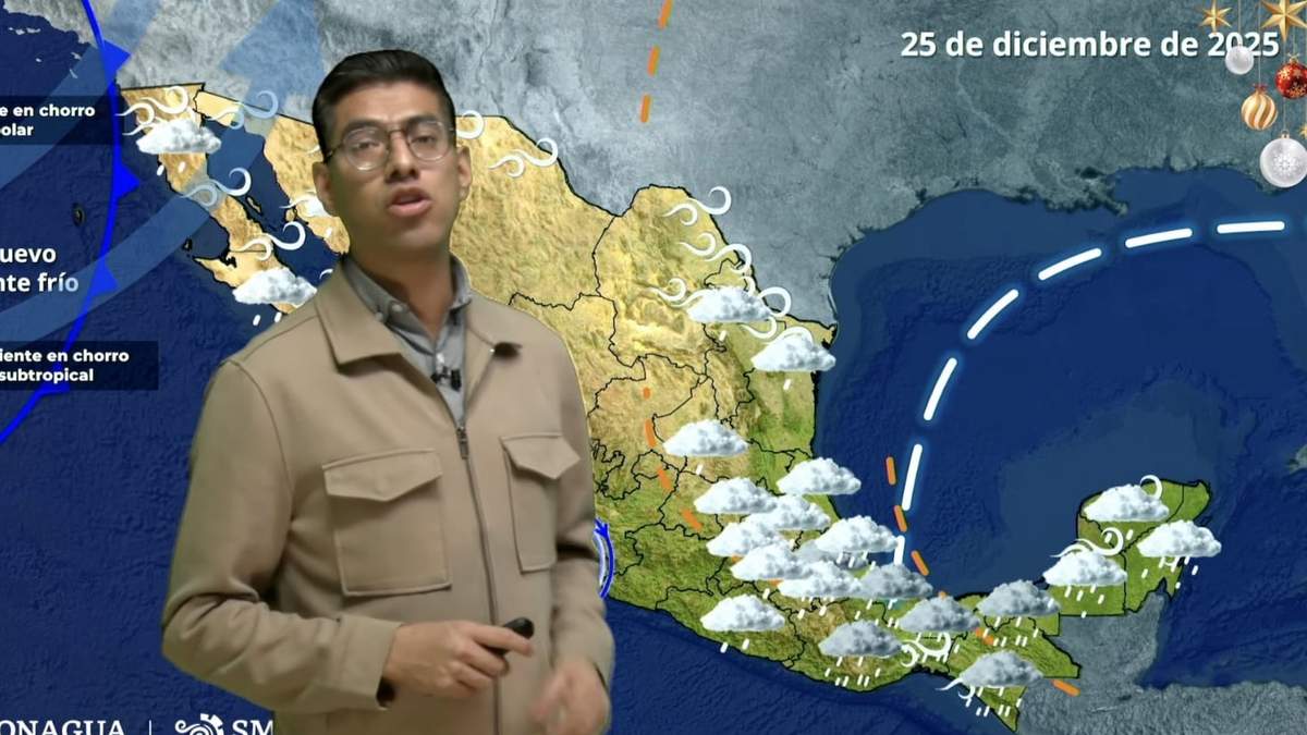 Pronóstico para el 25 de diciembre