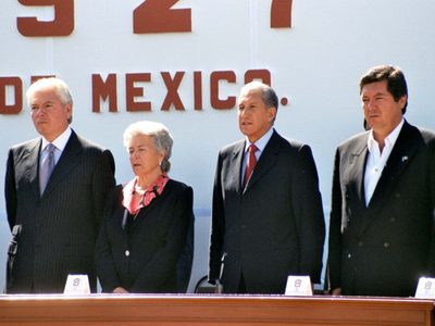 A los 96 años fallece Guadalupe Rhon, esposa de Carlos Hank González