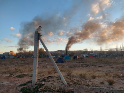 Vecinos “indignados” por nueva toma de terrenos en el oeste de Neuquén