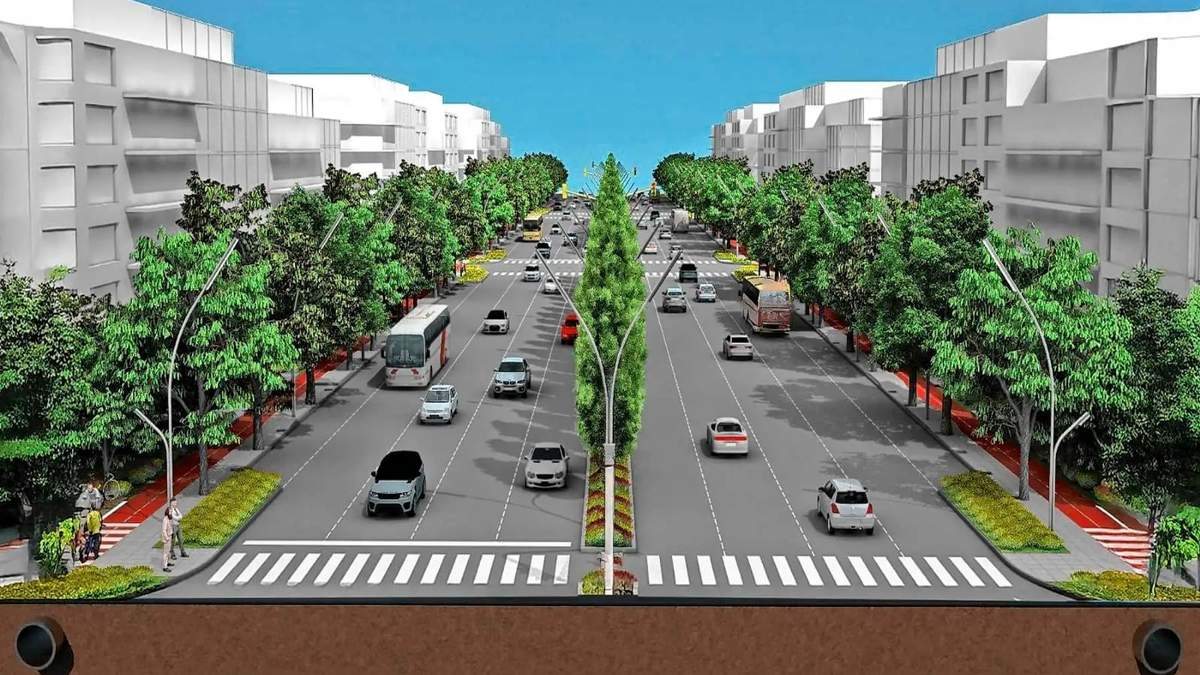La Avenida Mosconi cambiará su aspecto y su nombre. Fuente: (Municipalidad)