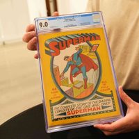 Subastan cómic de Superman en 9.12 millones de dólares