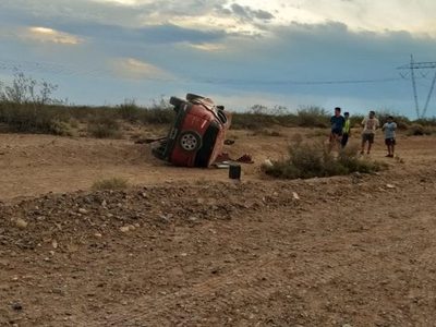 "Sobre ruta 51": Accidente con heridos cerca del lago Mari Menuco